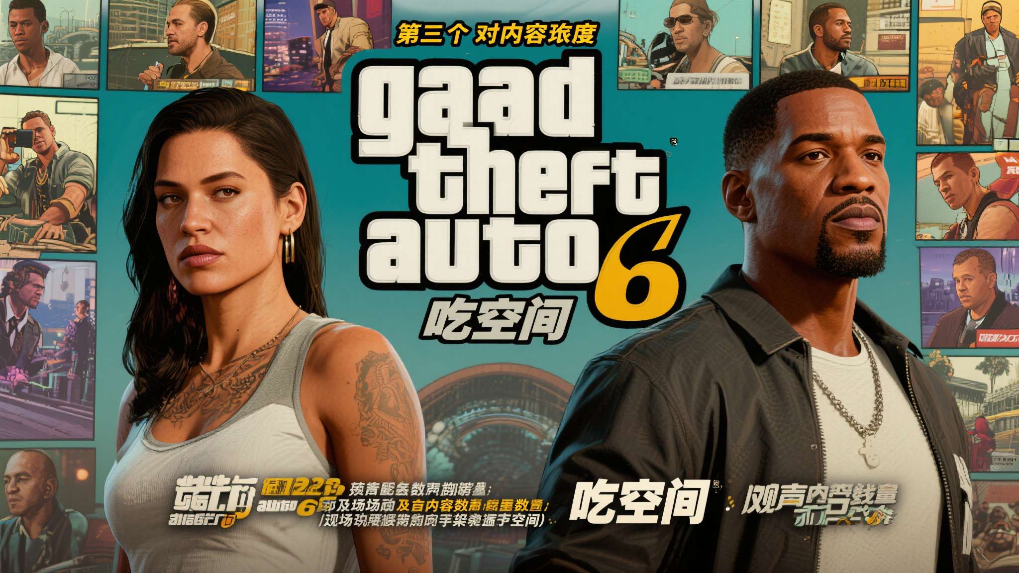 硬盘瑟瑟发抖!爆料称《GTA6》容量大小接近200GB 第三是内容密度。《GTA6》首次引入双主角叙事结构(男女主角各有独立故事线),任