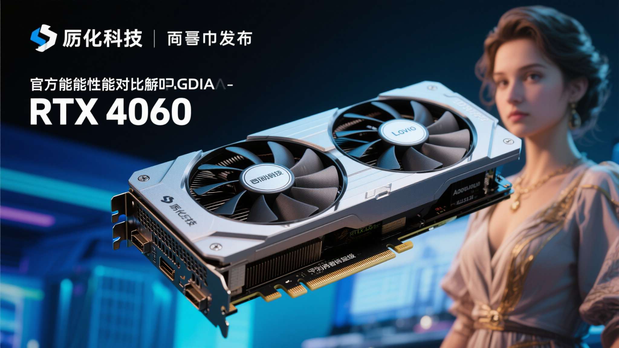 砺算科技此次发布的显卡产品，官方宣称性能对标英伟达RTX&nbsp;4060——这是当前主