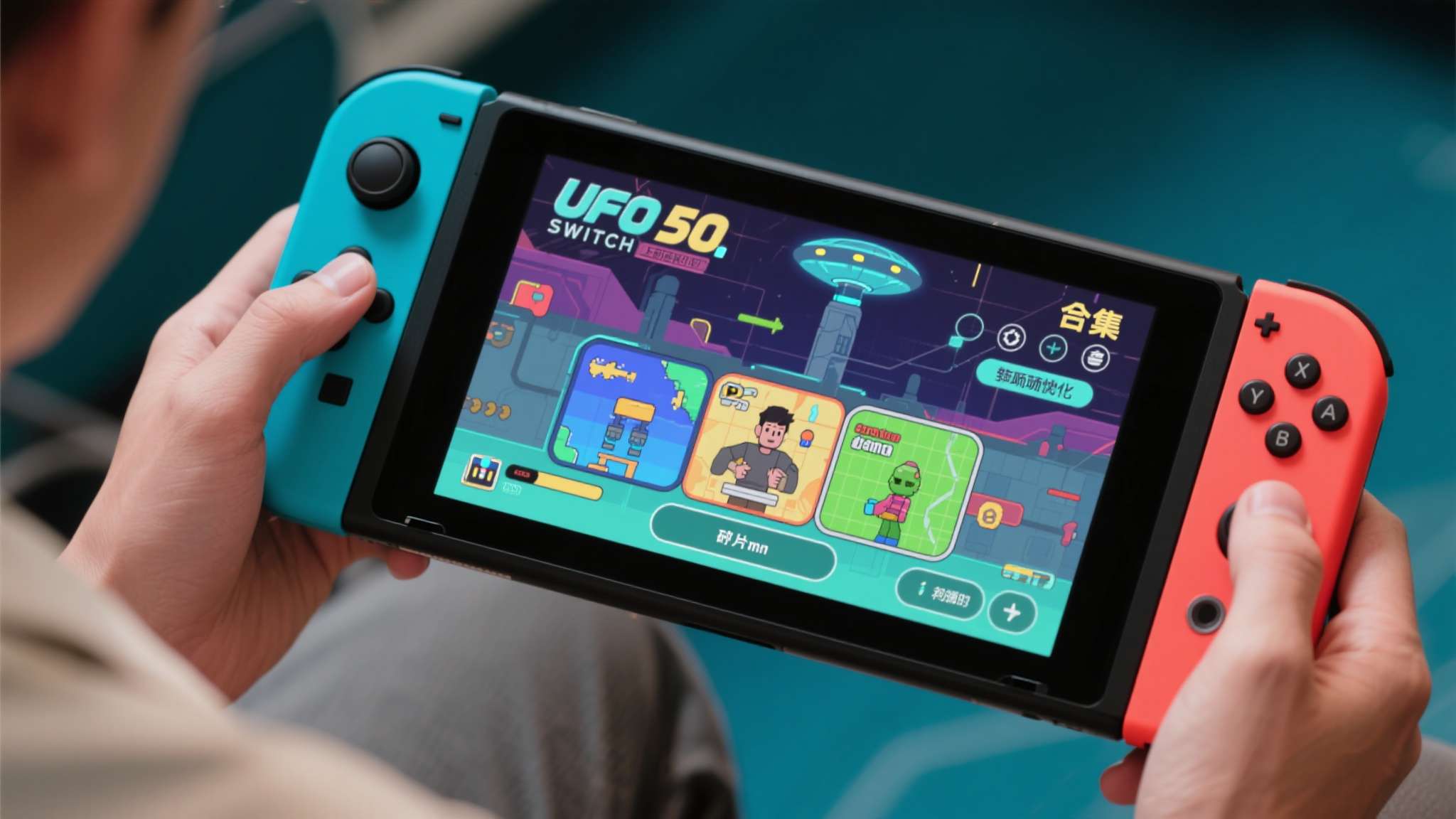 Switch版本的《UFO&nbsp;50》并非简单移植，开发团队针对掌机模式进行了专项优
